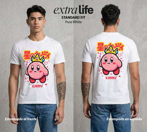 El Reino Rosa | La Princesa del Reino #02103 - Playera Standard Fit | Pure White - Foto en modelo