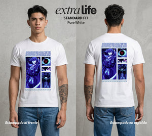 El Ojo del Rey | El Diseño del Rey #02146 - Playera Standard Fit | Pure White - Foto en modelo