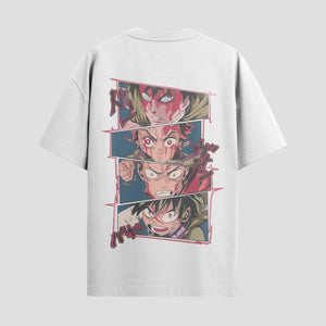 Playera urbana de anime y gaming ExtraLife MX, corte Classic Premium unisex ligero y transpirable en color Deep Black y Pure White, ropa de uso diario para gym y casual.