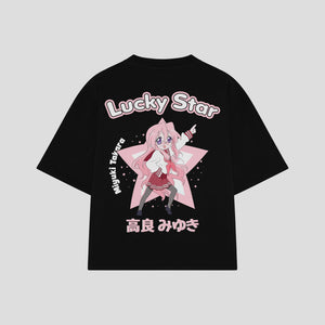 Playera streetwear premium de anime y gaming ExtraLife MX, corte oversized drop shoulder ligero y fresco en color Deep Black y Off-White, moda urbana mexicana de culto.
