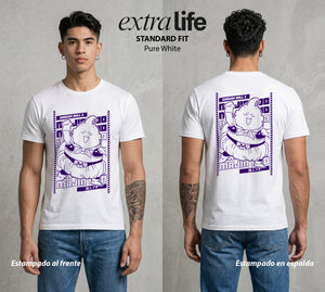 El Poder de las Esferas | El Terror Rosa #02189 - Playera Standard Fit | Pure White - Foto en modelo