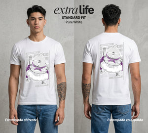 El Poder de las Esferas | Dulce y Destructivo #02190 - Playera Standard Fit | Pure White - Foto en modelo