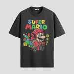 Playera urbana de anime y gaming ExtraLife MX, corte Classic Premium unisex ligero y transpirable en color Deep Black y Pure White, ropa de uso diario para gym y casual.