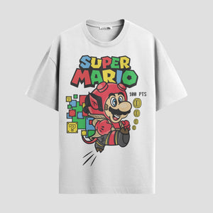 Playera urbana de anime y gaming ExtraLife MX, corte Classic Premium unisex ligero y transpirable en color Deep Black y Pure White, ropa de uso diario para gym y casual.