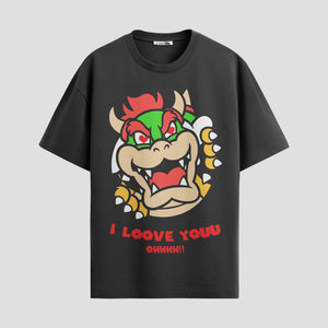 Playera urbana de anime y gaming ExtraLife MX, corte Classic Premium unisex ligero y transpirable en color Deep Black y Pure White, ropa de uso diario para gym y casual.