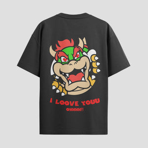 Playera urbana de anime y gaming ExtraLife MX, corte Classic Premium unisex ligero y transpirable en color Deep Black y Pure White, ropa de uso diario para gym y casual.