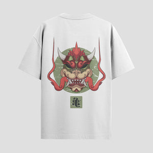 Playera urbana de anime y gaming ExtraLife MX, corte Classic Premium unisex ligero y transpirable en color Deep Black y Pure White, ropa de uso diario para gym y casual.