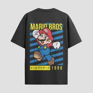 Playera urbana de anime y gaming ExtraLife MX, corte Classic Premium unisex ligero y transpirable en color Deep Black y Pure White, ropa de uso diario para gym y casual.