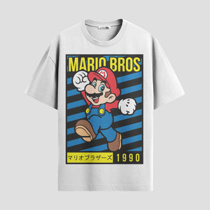 Playera urbana de anime y gaming ExtraLife MX, corte Classic Premium unisex ligero y transpirable en color Deep Black y Pure White, ropa de uso diario para gym y casual.