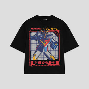 Playera streetwear premium de anime y gaming ExtraLife MX, corte oversized drop shoulder ligero y fresco en color Deep Black y Off-White, moda urbana mexicana de culto.