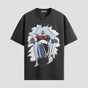 Playera urbana de anime y gaming ExtraLife MX, corte Classic Premium unisex ligero y transpirable en color Deep Black y Pure White, ropa de uso diario para gym y casual.
