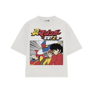 Playera streetwear premium de anime y gaming ExtraLife MX, corte oversized drop shoulder ligero y fresco en color Deep Black y Off-White, moda urbana mexicana de culto.