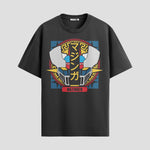 Playera urbana de anime y gaming ExtraLife MX, corte Classic Premium unisex ligero y transpirable en color Deep Black y Pure White, ropa de uso diario para gym y casual.
