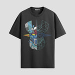 Playera urbana de anime y gaming ExtraLife MX, corte Classic Premium unisex ligero y transpirable en color Deep Black y Pure White, ropa de uso diario para gym y casual.