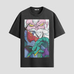 Playera urbana de anime y gaming ExtraLife MX, corte Classic Premium unisex ligero y transpirable en color Deep Black y Pure White, ropa de uso diario para gym y casual.
