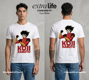 El Coloso de Acero | El Espía de la Serpiente #02371 - Playera Classic Premium | Pure White - Foto en modelo