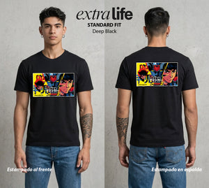 El Coloso de Acero | La Habilidad Medica #02372 - Playera Standard Fit | Deep Black - Foto en modelo