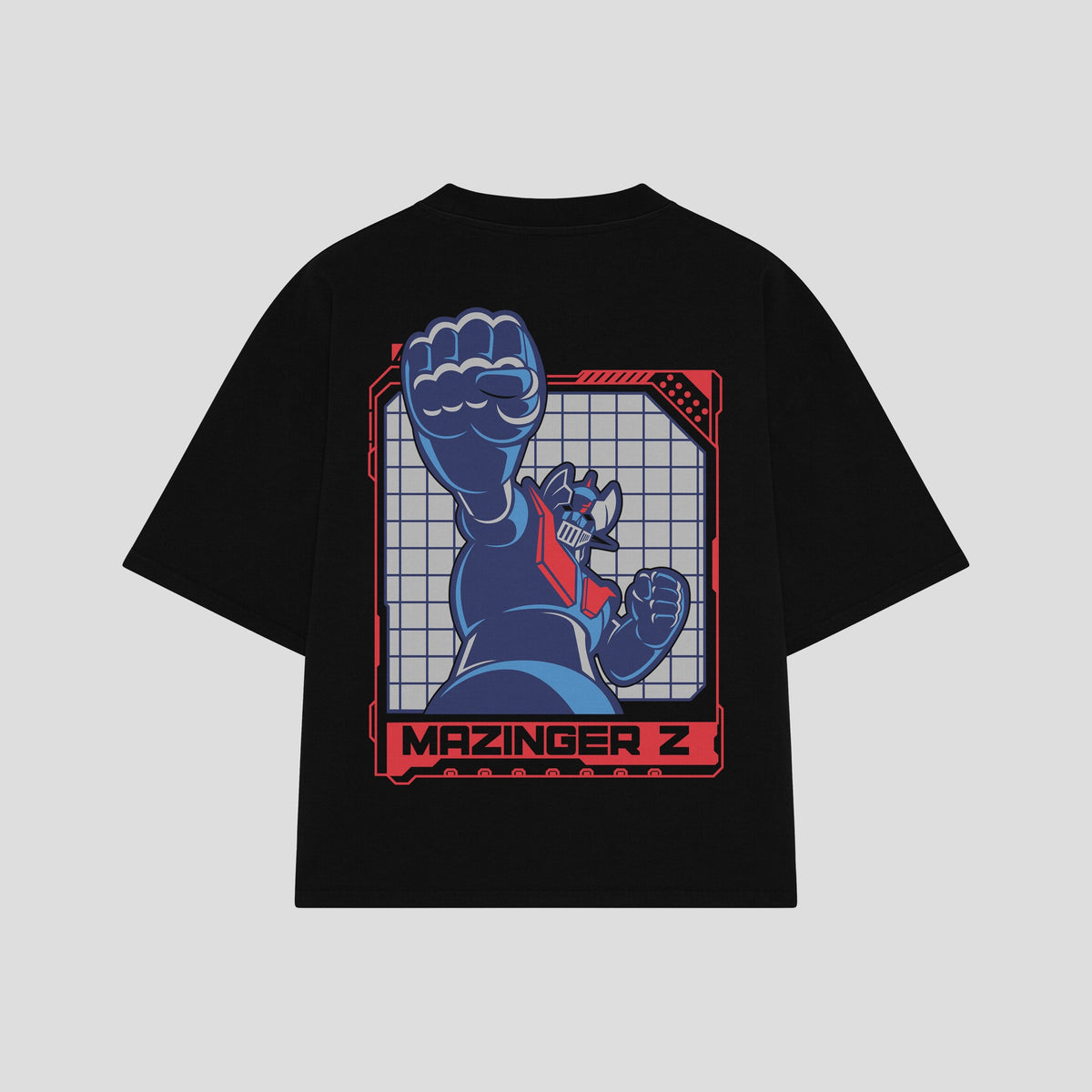 Playera streetwear premium de anime y gaming ExtraLife MX, corte oversized drop shoulder ligero y fresco en color Deep Black y Off-White, moda urbana mexicana de culto.