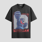 Playera urbana de anime y gaming ExtraLife MX, corte Classic Premium unisex ligero y transpirable en color Deep Black y Pure White, ropa de uso diario para gym y casual.