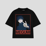 Playera streetwear premium de anime y gaming ExtraLife MX, corte oversized drop shoulder ligero y fresco en color Deep Black y Off-White, moda urbana mexicana de culto.