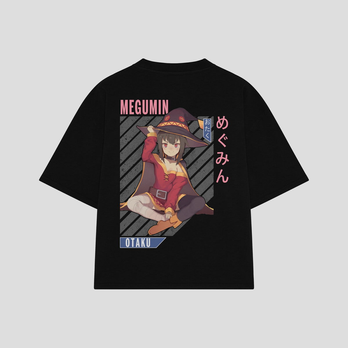 Playera streetwear premium de anime y gaming ExtraLife MX, corte oversized drop shoulder ligero y fresco en color Deep Black y Off-White, moda urbana mexicana de culto.