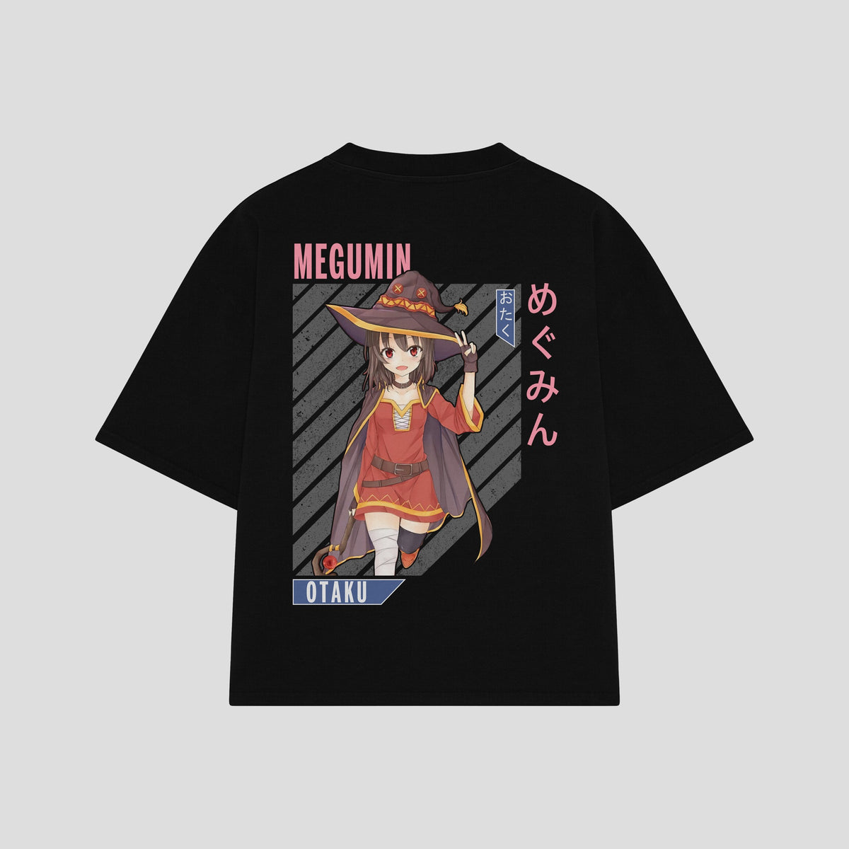 Playera streetwear premium de anime y gaming ExtraLife MX, corte oversized drop shoulder ligero y fresco en color Deep Black y Off-White, moda urbana mexicana de culto.
