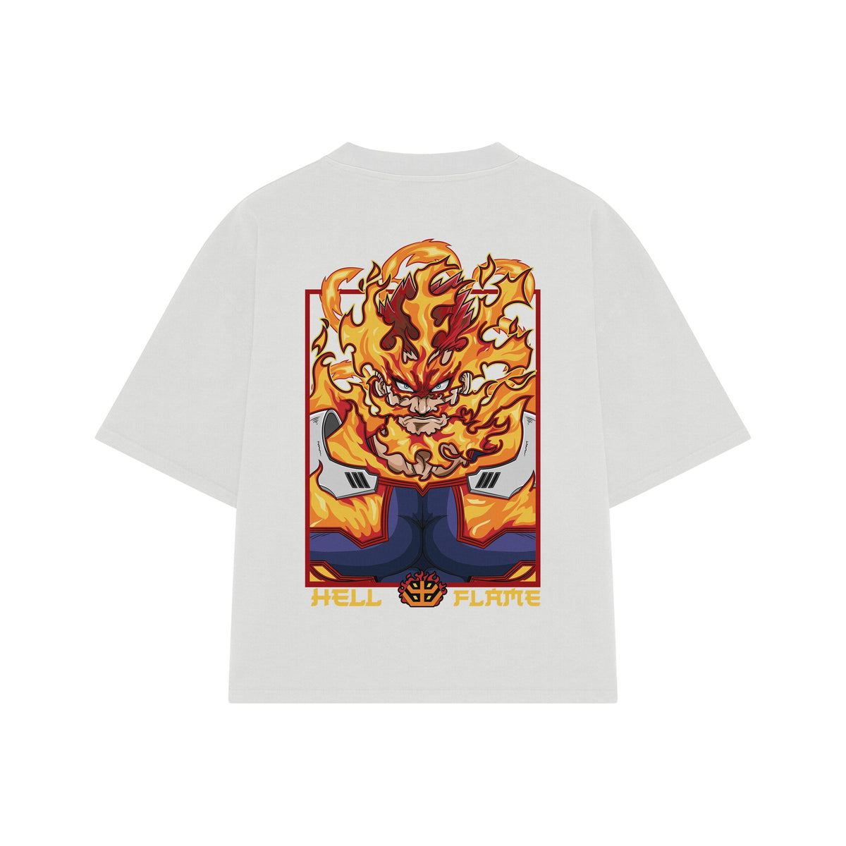 Playera streetwear premium de anime y gaming ExtraLife MX, corte oversized drop shoulder ligero y fresco en color Deep Black y Off-White, moda urbana mexicana de culto.