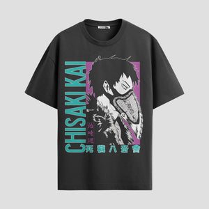 Playera urbana de anime y gaming ExtraLife MX, corte Classic Premium unisex ligero y transpirable en color Deep Black y Pure White, ropa de uso diario para gym y casual.