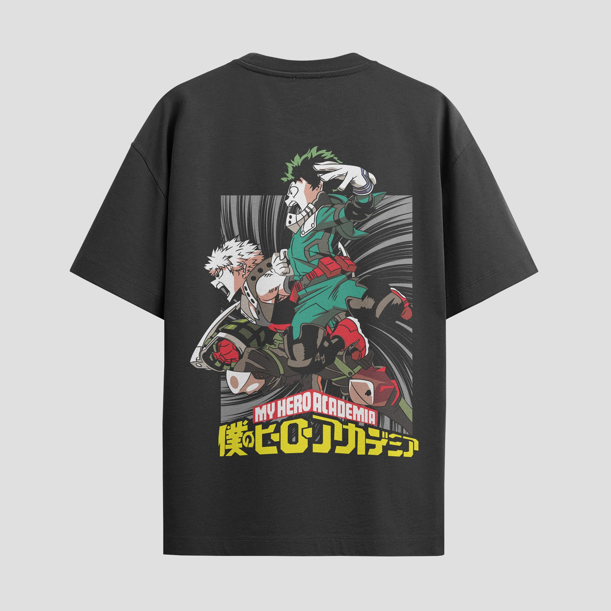 Playera urbana de anime y gaming ExtraLife MX, corte Classic Premium unisex ligero y transpirable en color Deep Black y Pure White, ropa de uso diario para gym y casual.