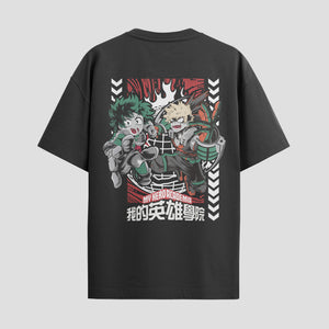 Playera urbana de anime y gaming ExtraLife MX, corte Classic Premium unisex ligero y transpirable en color Deep Black y Pure White, ropa de uso diario para gym y casual.