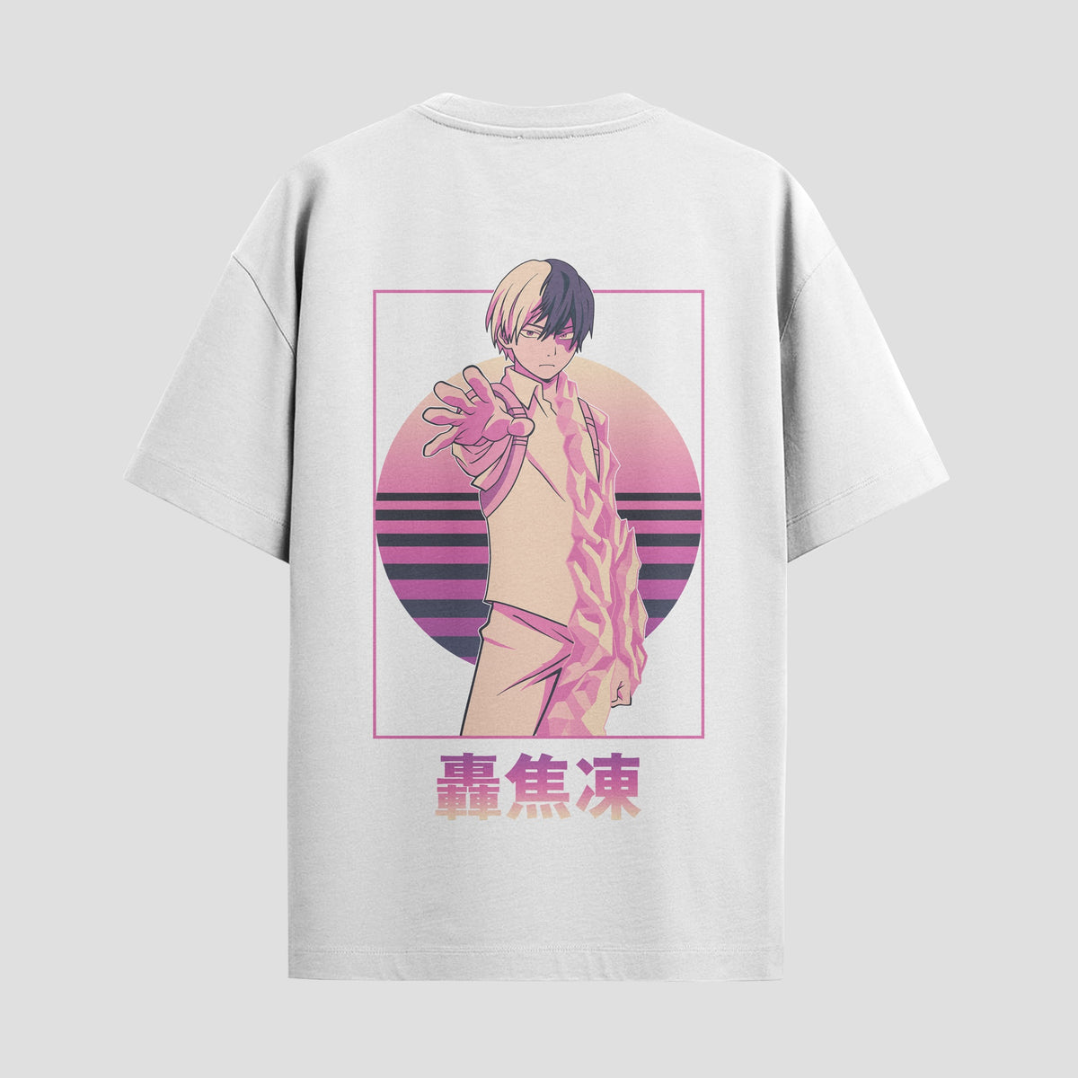 Playera urbana de anime y gaming ExtraLife MX, corte Classic Premium unisex ligero y transpirable en color Deep Black y Pure White, ropa de uso diario para gym y casual.