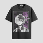 Playera urbana de anime y gaming ExtraLife MX, corte Classic Premium unisex ligero y transpirable en color Deep Black y Pure White, ropa de uso diario para gym y casual.
