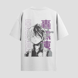 Playera urbana de anime y gaming ExtraLife MX, corte Classic Premium unisex ligero y transpirable en color Deep Black y Pure White, ropa de uso diario para gym y casual.