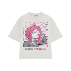Playera streetwear premium de anime y gaming ExtraLife MX, corte oversized drop shoulder ligero y fresco en color Deep Black y Off-White, moda urbana mexicana de culto.