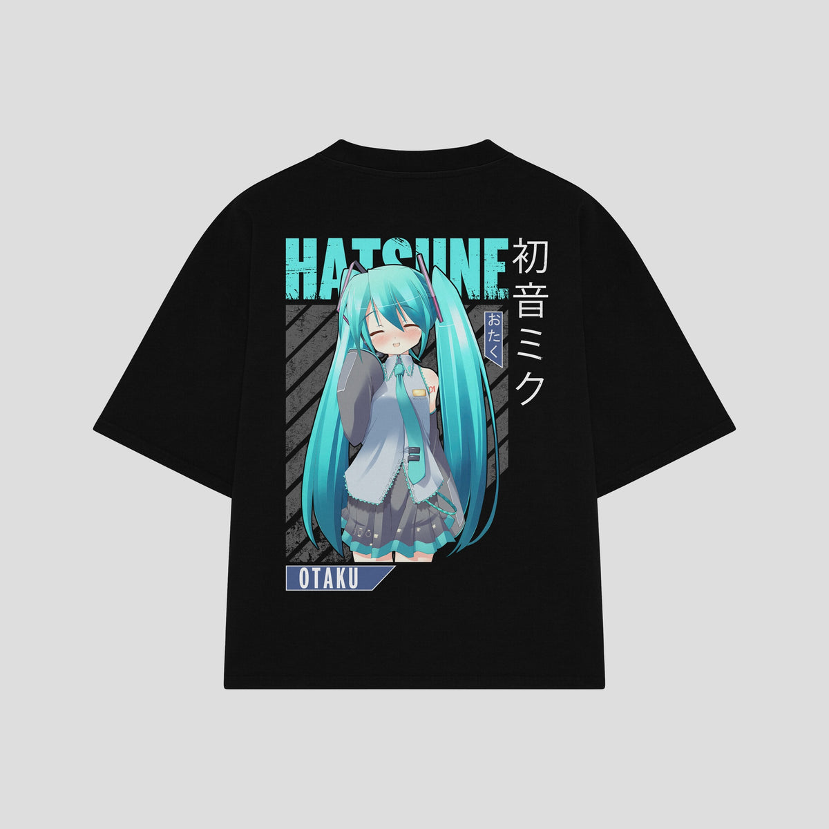 Playera streetwear premium de anime y gaming ExtraLife MX, corte oversized drop shoulder ligero y fresco en color Deep Black y Off-White, moda urbana mexicana de culto.