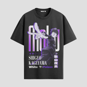 Playera urbana de anime y gaming ExtraLife MX, corte Classic Premium unisex ligero y transpirable en color Deep Black y Pure White, ropa de uso diario para gym y casual.