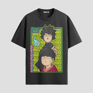 Playera urbana de anime y gaming ExtraLife MX, corte Classic Premium unisex ligero y transpirable en color Deep Black y Pure White, ropa de uso diario para gym y casual.