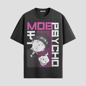 Playera urbana de anime y gaming ExtraLife MX, corte Classic Premium unisex ligero y transpirable en color Deep Black y Pure White, ropa de uso diario para gym y casual.
