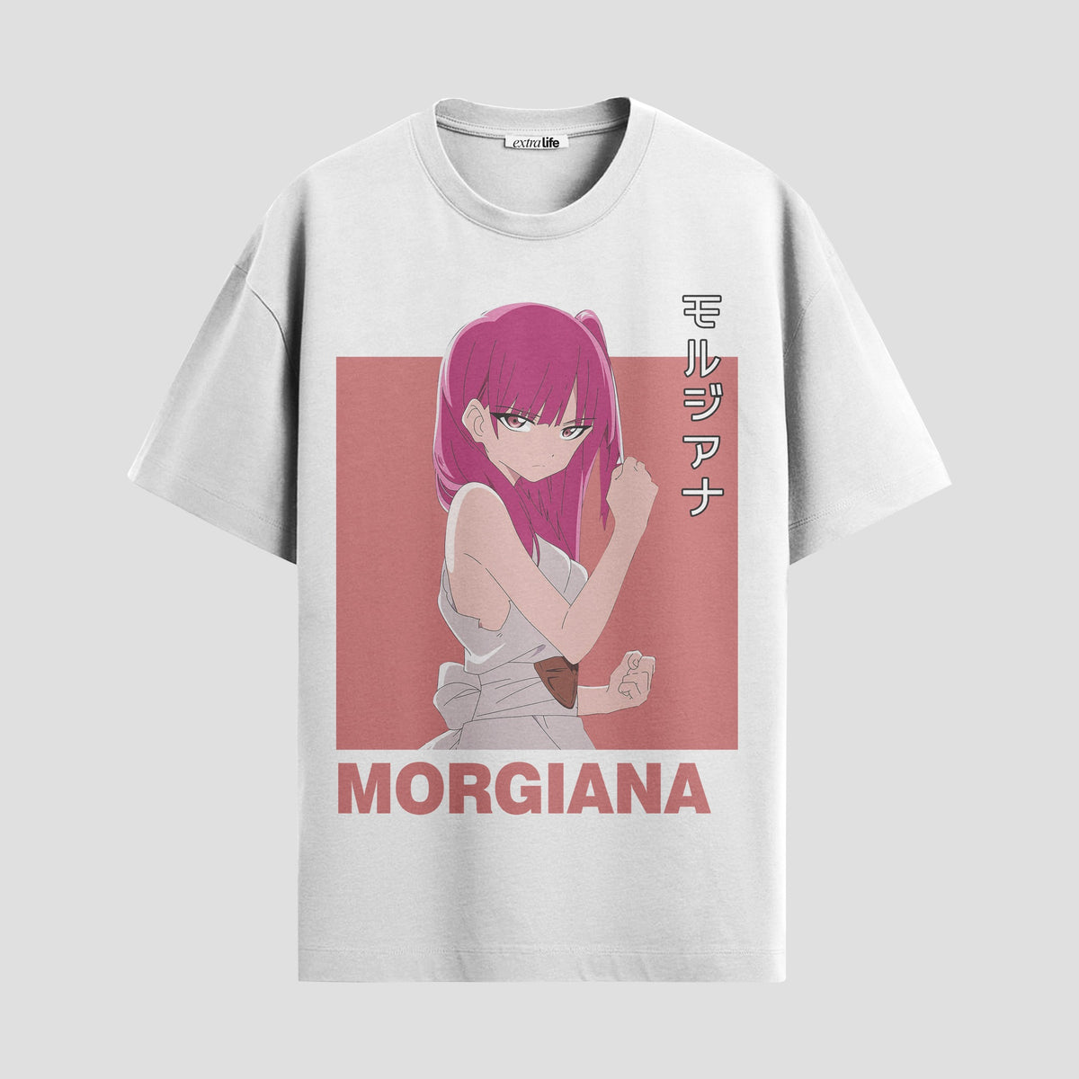 Playera urbana de anime y gaming ExtraLife MX, corte Classic Premium unisex ligero y transpirable en color Deep Black y Pure White, ropa de uso diario para gym y casual.
