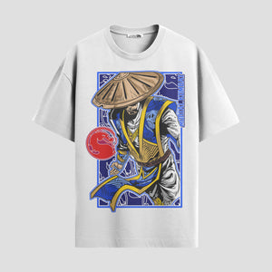 Playera urbana de anime y gaming ExtraLife MX, corte Classic Premium unisex ligero y transpirable en color Deep Black y Pure White, ropa de uso diario para gym y casual.