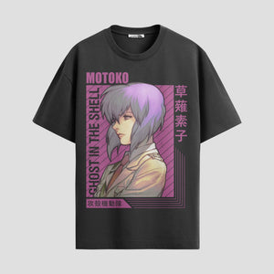 Playera urbana de anime y gaming ExtraLife MX, corte Classic Premium unisex ligero y transpirable en color Deep Black y Pure White, ropa de uso diario para gym y casual.
