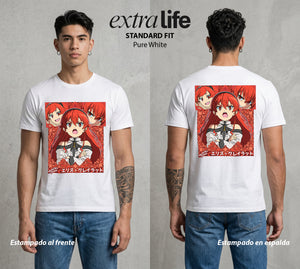 La Segunda Oportunidad | La Espada del Norte #02651 - Playera Standard Fit | Pure White - Foto en modelo