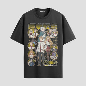Playera urbana de anime y gaming ExtraLife MX, corte Classic Premium unisex ligero y transpirable en color Deep Black y Pure White, ropa de uso diario para gym y casual.