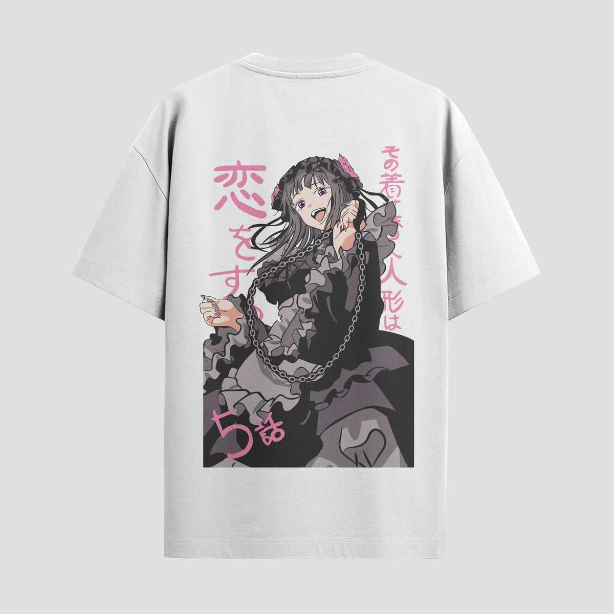 Playera urbana de anime y gaming ExtraLife MX, corte Classic Premium unisex ligero y transpirable en color Deep Black y Pure White, ropa de uso diario para gym y casual.