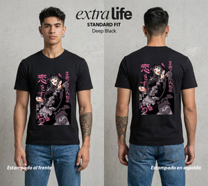 El Arte del Cosplay | El Vacio del Bien #02680 - Playera Standard Fit | Deep Black - Foto en modelo