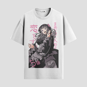 Playera urbana de anime y gaming ExtraLife MX, corte Classic Premium unisex ligero y transpirable en color Deep Black y Pure White, ropa de uso diario para gym y casual.