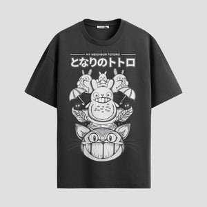 Playera urbana de anime y gaming ExtraLife MX, corte Classic Premium unisex ligero y transpirable en color Deep Black y Pure White, ropa de uso diario para gym y casual.