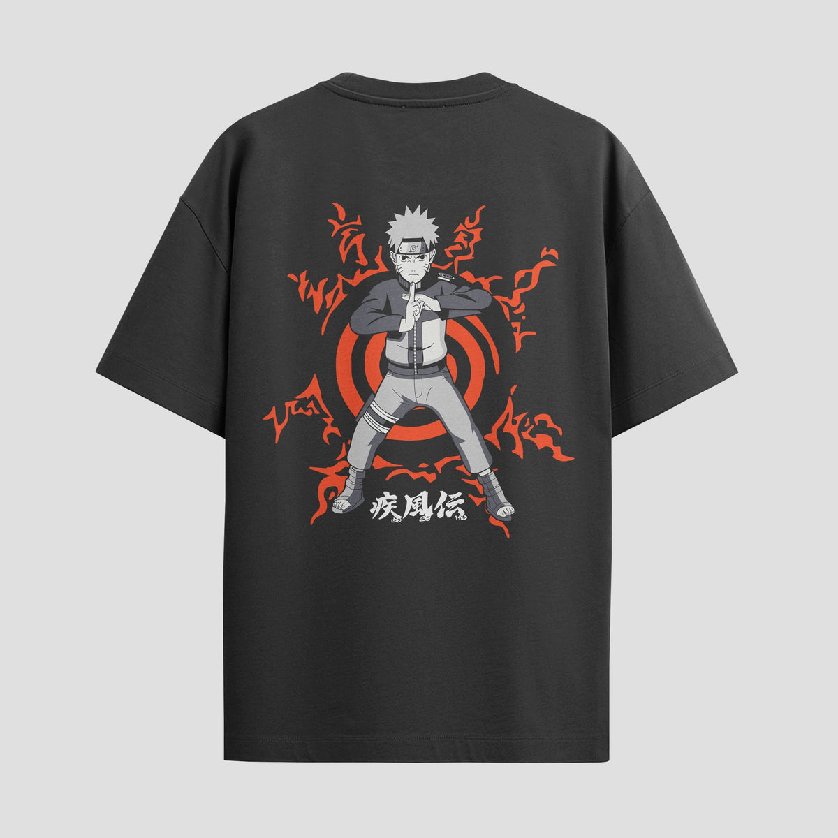 Playera urbana de anime y gaming ExtraLife MX, corte Classic Premium unisex ligero y transpirable en color Deep Black y Pure White, ropa de uso diario para gym y casual.