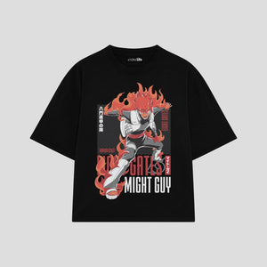 Playera streetwear premium de anime y gaming ExtraLife MX, corte oversized drop shoulder ligero y fresco en color Deep Black y Off-White, moda urbana mexicana de culto.