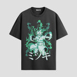 Playera urbana de anime y gaming ExtraLife MX, corte Classic Premium unisex ligero y transpirable en color Deep Black y Pure White, ropa de uso diario para gym y casual.